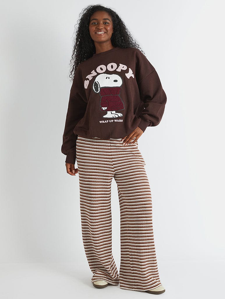 Peanuts x Skinnydip Snoopy Wrap Up Warm Sweatshirt Hoodies & Sweatshirts Skinnydip London
