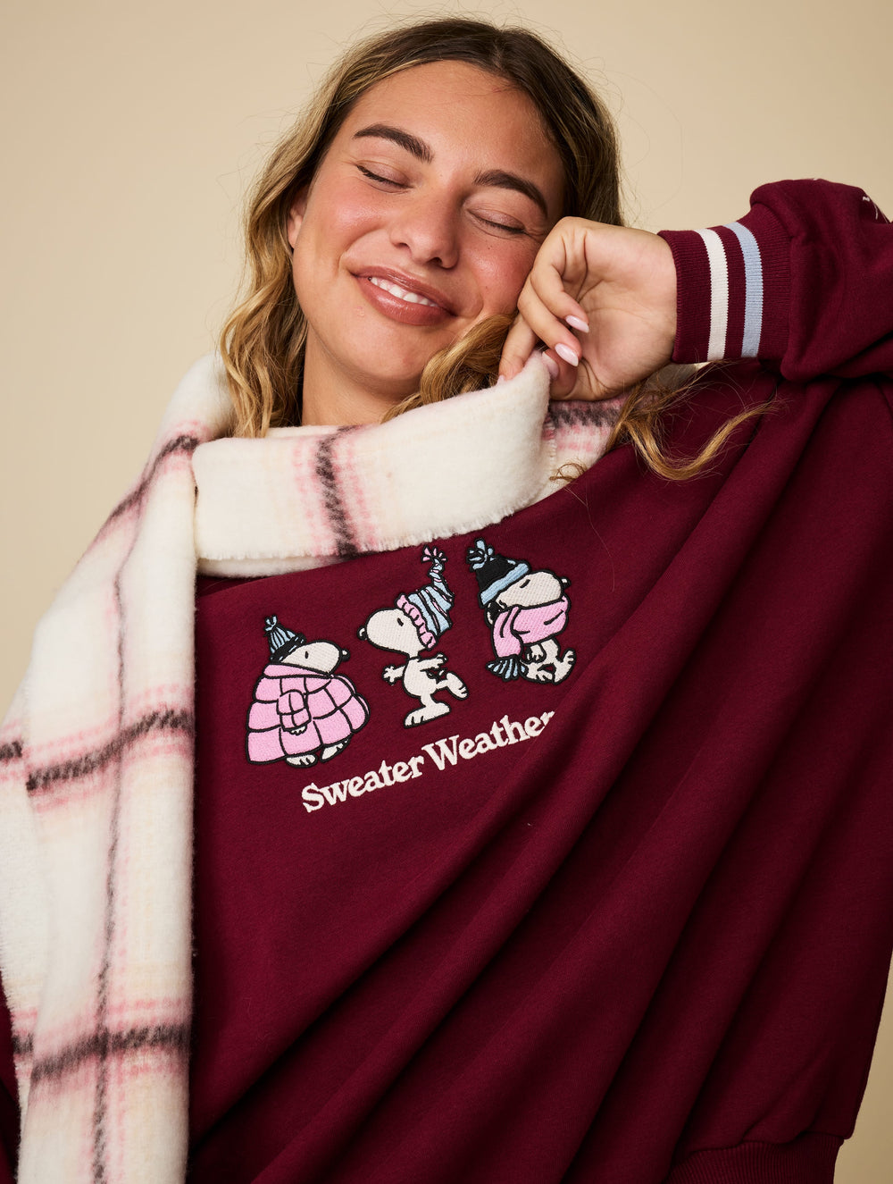 Peanuts x Skinnydip Sweater Weather Sweatshirt Hoodies & Sweatshirts Skinnydip London