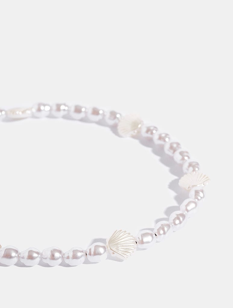 Pearly Shell Beaded Strap Phone Grips Skinnydip London