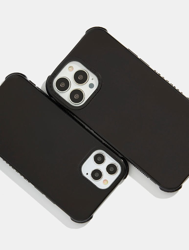 Personalised Black Shock iPhone Case Phone Cases Skinnydip London