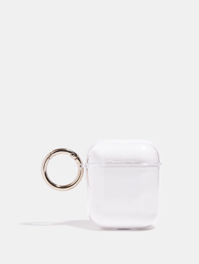 Personalised Clear AirPods Case AirPods Cases Skinnydip London