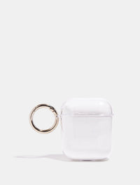 Personalised Clear AirPods Case AirPods Cases Skinnydip London