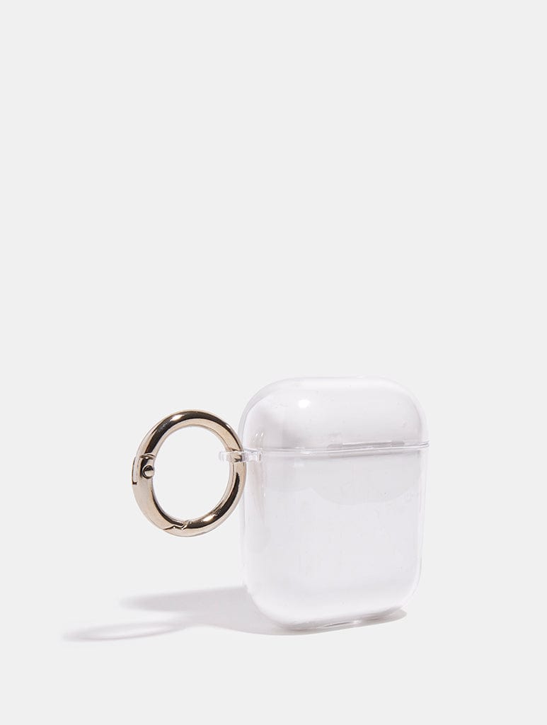 Personalised Clear AirPods Case AirPods Cases Skinnydip London