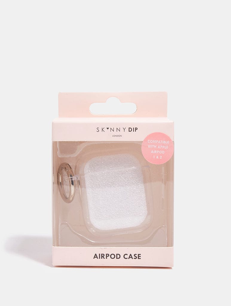 Personalised Clear AirPods Case AirPods Cases Skinnydip London