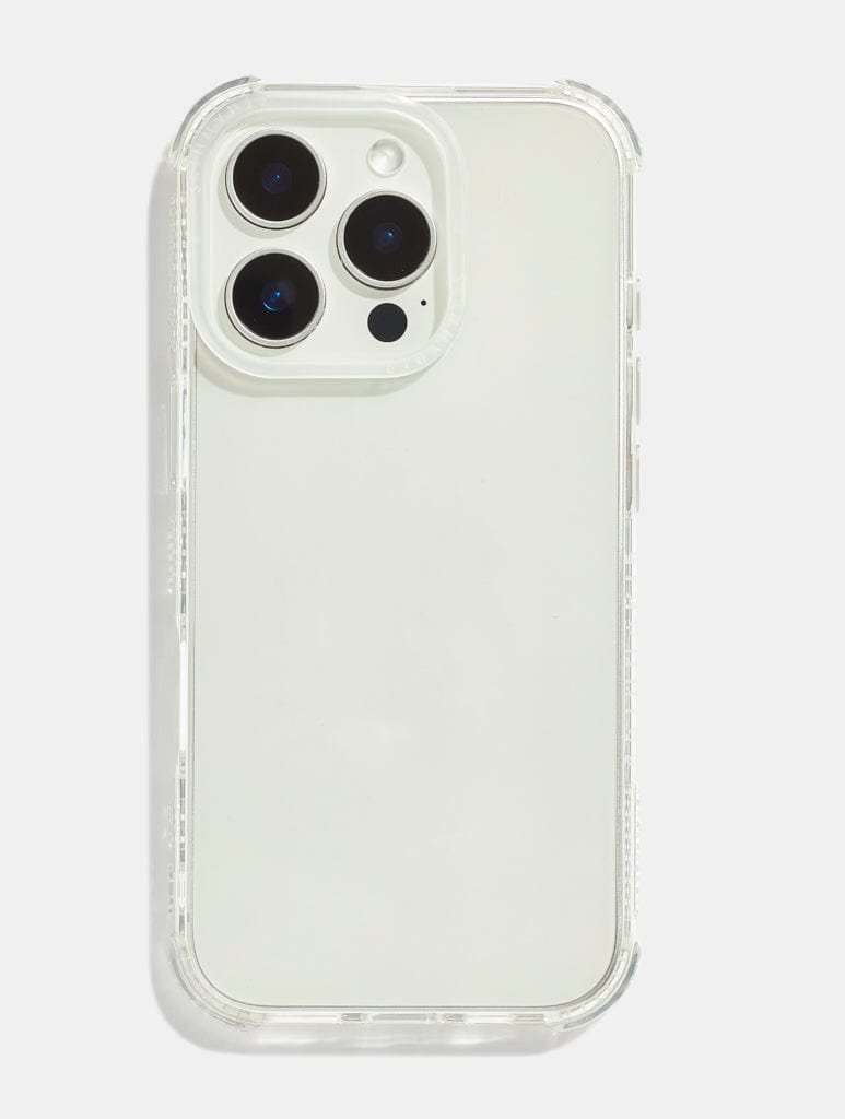 Personalised Clear Shock iPhone Case With Clear Camera Hole Phone Cases Skinnydip London