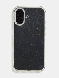 Personalised Glitter Shock iPhone Case With Clear Camera Hole Phone Cases Skinnydip London