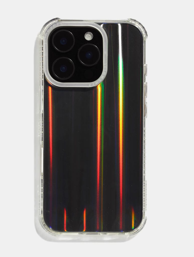 Personalised Holo Shock iPhone Case With Clear Camera Hole Phone Cases Skinnydip London