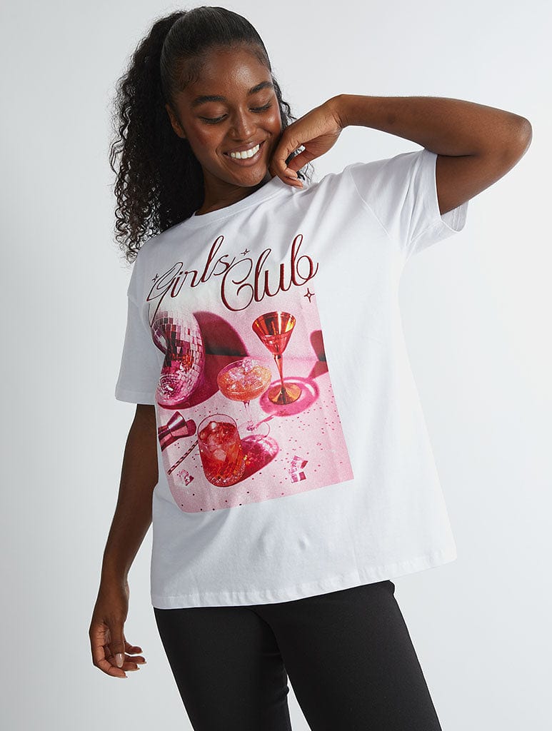 Photographic Girls Club T-Shirt Tops & T-Shirts Skinnydip London