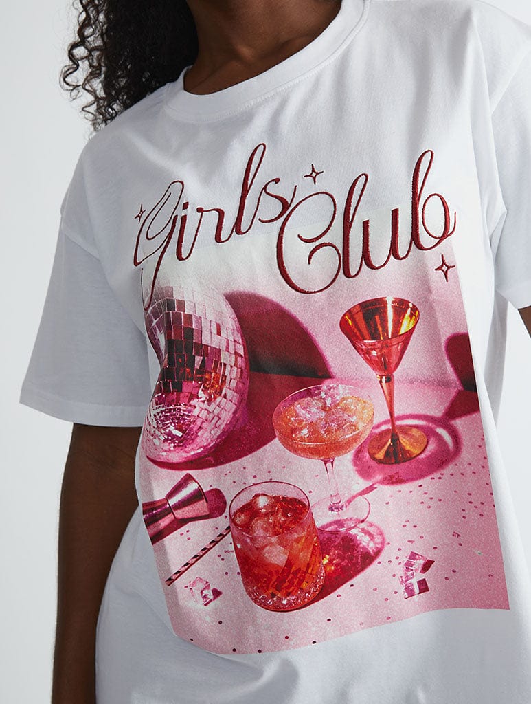 Photographic Girls Club T-Shirt Tops & T-Shirts Skinnydip London