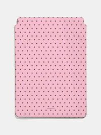 Pink and Brown Mini Dots Tablet Sleeve Tablet Cases Skinnydip London