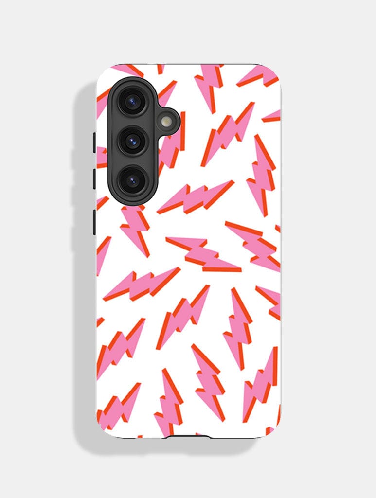 Pink and Red Lightning Bolt Ultra Protective Android Case Phone Case Skinnydip London