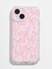 Pink Bows Shock iPhone Case Phone Cases Skinnydip London