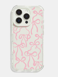 Pink Bows Shock iPhone Case Phone Cases Skinnydip London