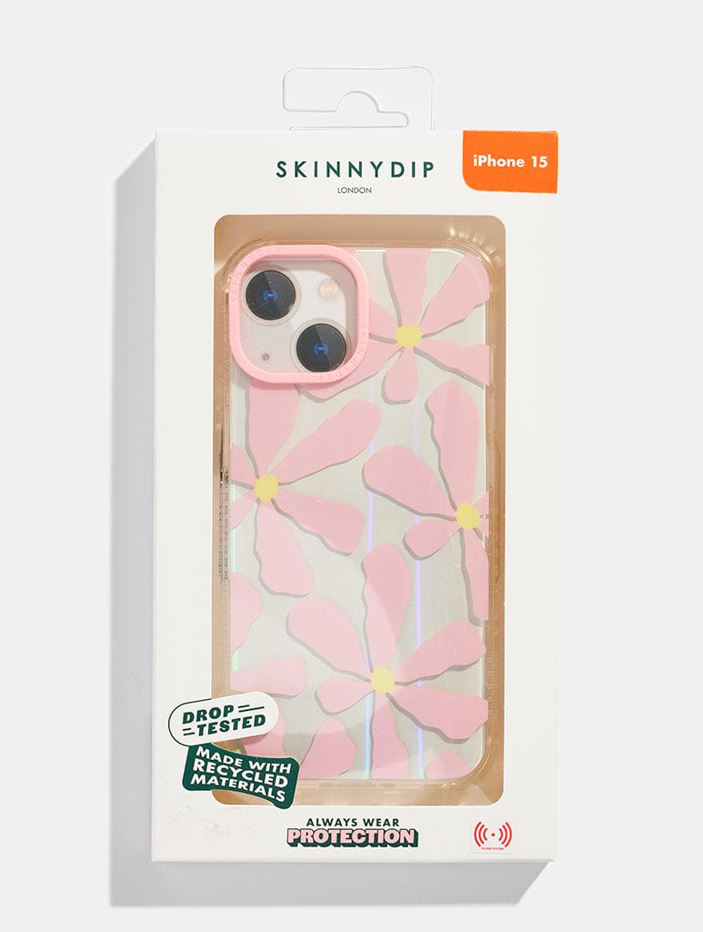 Pink Maxi Floral Shock iPhone Case Phone Cases Skinnydip London
