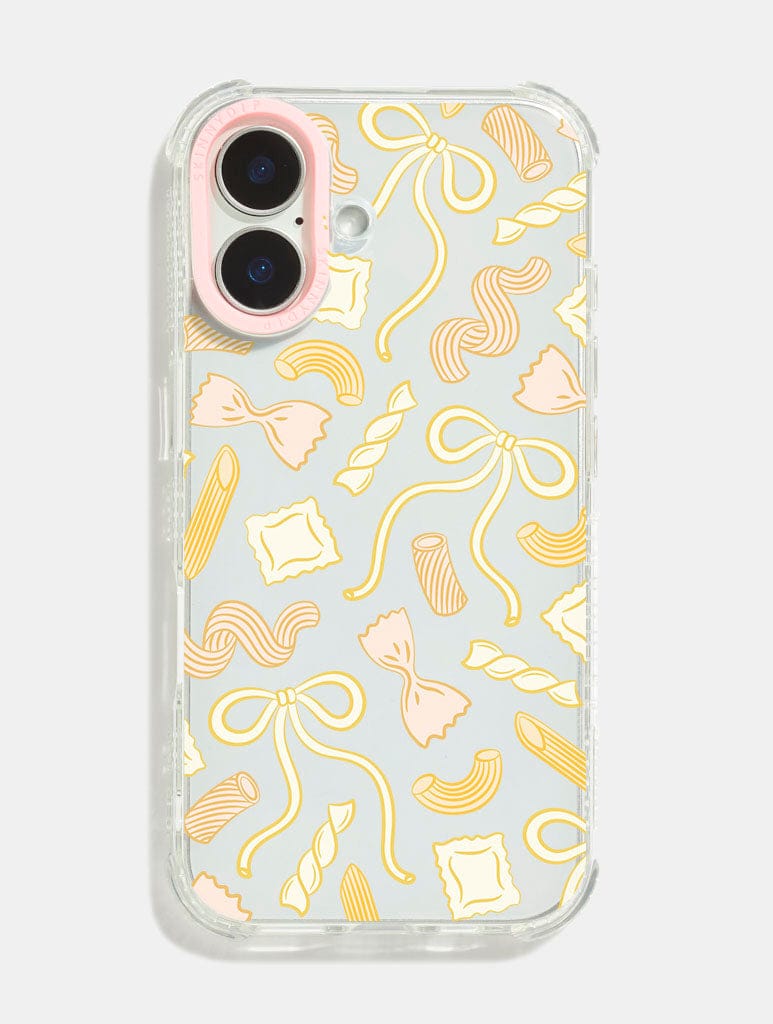 Pink Pasta Shock iPhone Case Phone Cases Skinnydip London