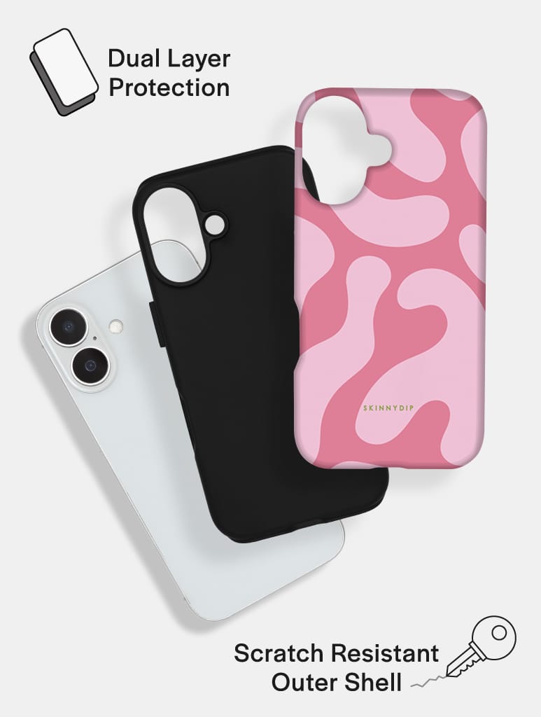 Pink Pattern Ultra Protective iPhone Case Phone Cases Skinnydip London