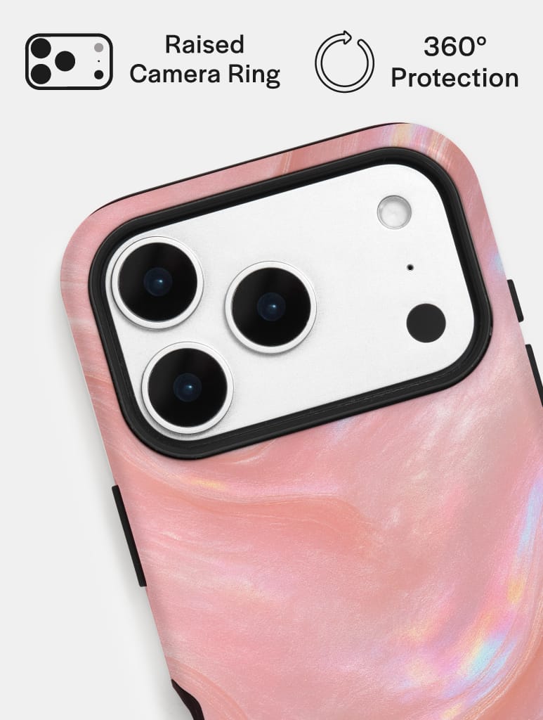 Pink Pearl Ultra Protective iPhone Case Phone Cases Skinnydip London