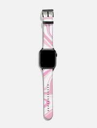 Pink Swirl Apple Watch Strap Watch Straps Skinnydip London
