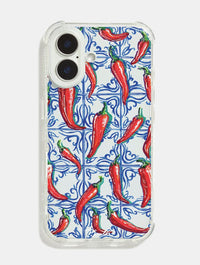 Pippa Smith Studio x Skinnydip Chillies On Tiles Shock iPhone Case Phone Cases Skinnydip London