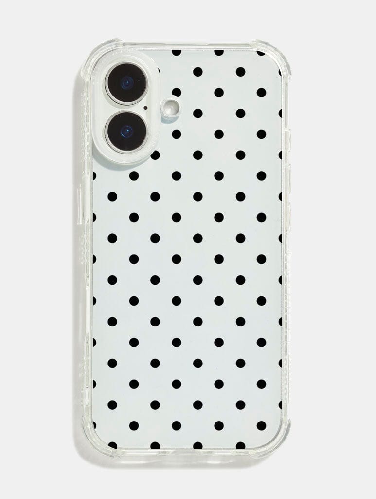 Polka Dot Black Shock iPhone Case | Trending Aesthetics | Skinnydip London Polka Dot Black Shock iPhone Case | Trending Aesthetics | Skinnydip London
