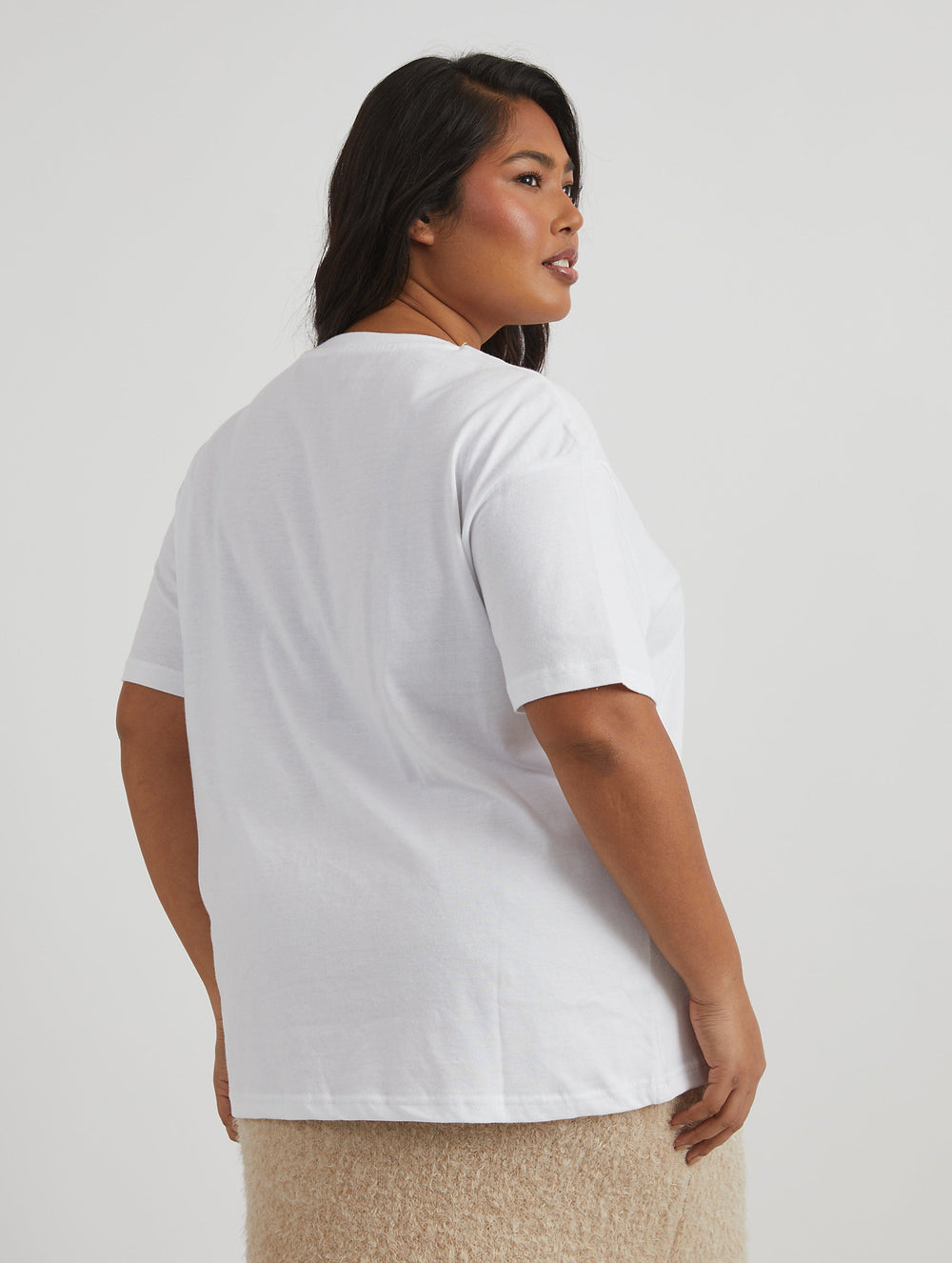 Pomodoro T-Shirt in Ecru Tops & T-Shirts Skinnydip London