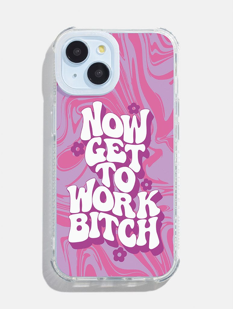 Printed Weird x Skinnydip Get to Work Shock iPhone Case Phone Cases Skinnydip London