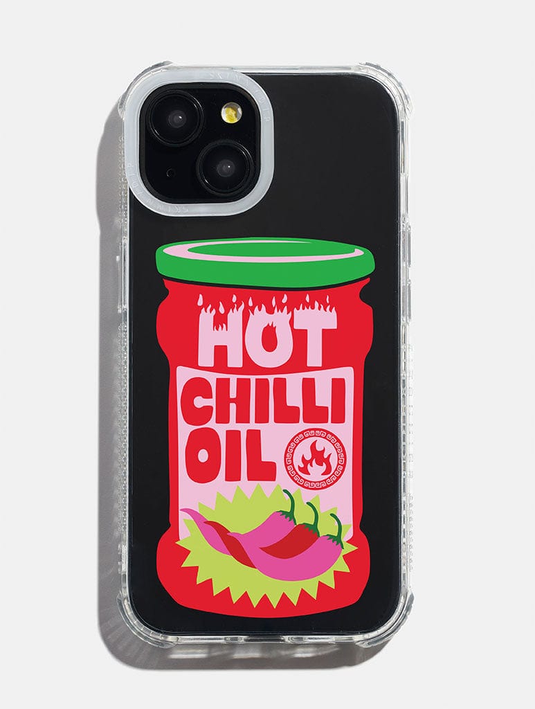 Printed Weird x Skinnydip Hot Chilli Oil Shock iPhone Case Phone Cases Skinnydip London