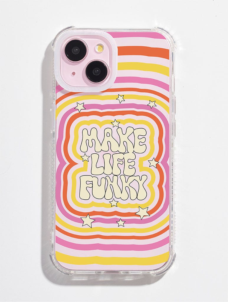 Printed Weird x Skinnydip Make Life Funky Shock iPhone Case Phone Cases Skinnydip London