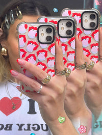 Prints by GG x Skinnydip Lick Me Shock iPhone Case Phone Cases Skinnydip London