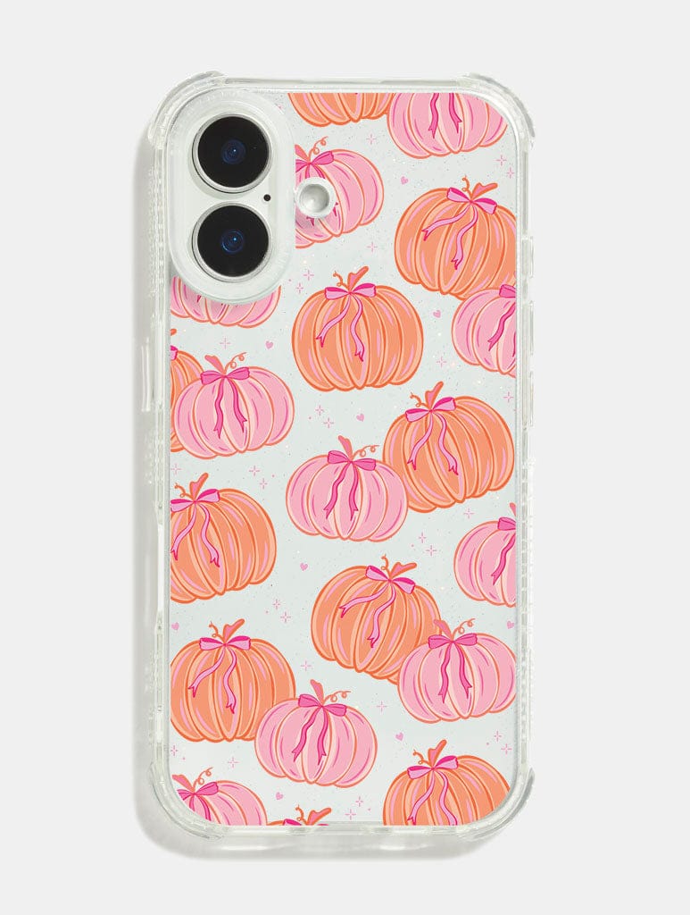 Pumpkin Bow Shock iPhone Case Phone Cases Skinnydip London