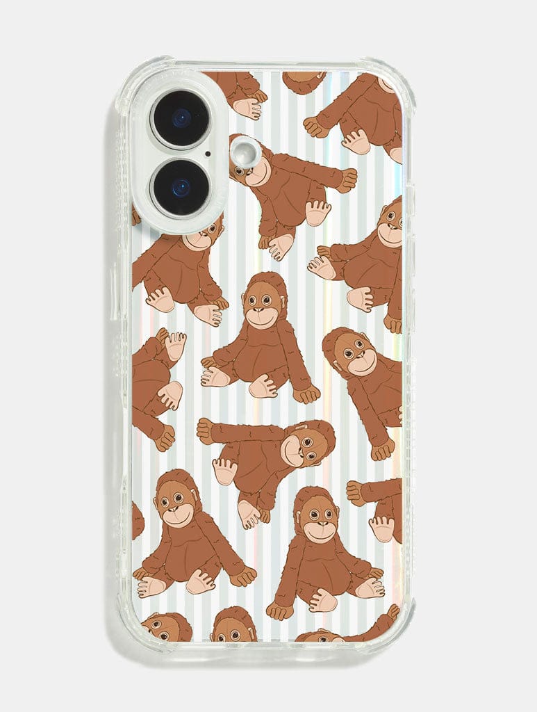 Punch The Monkey Shock iPhone Case Phone Cases Skinnydip London