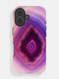 Purple Agate Ultra Protective iPhone Case Phone Cases Skinnydip London