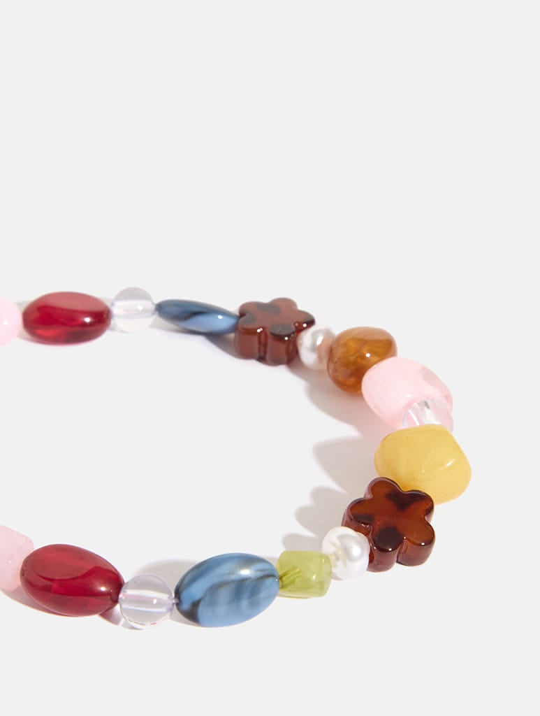 Rainbow Stones Beaded Strap Phone Grips Skinnydip London