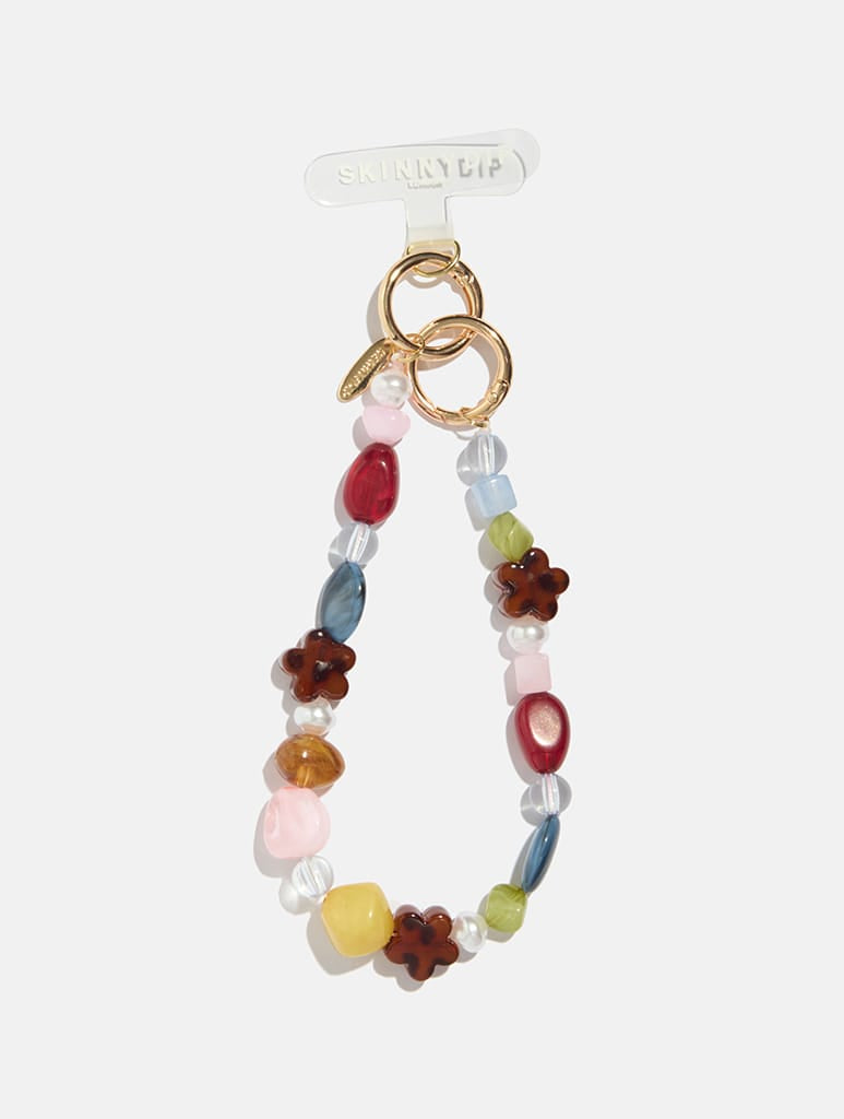 Rainbow Stones Beaded Strap Phone Grips Skinnydip London