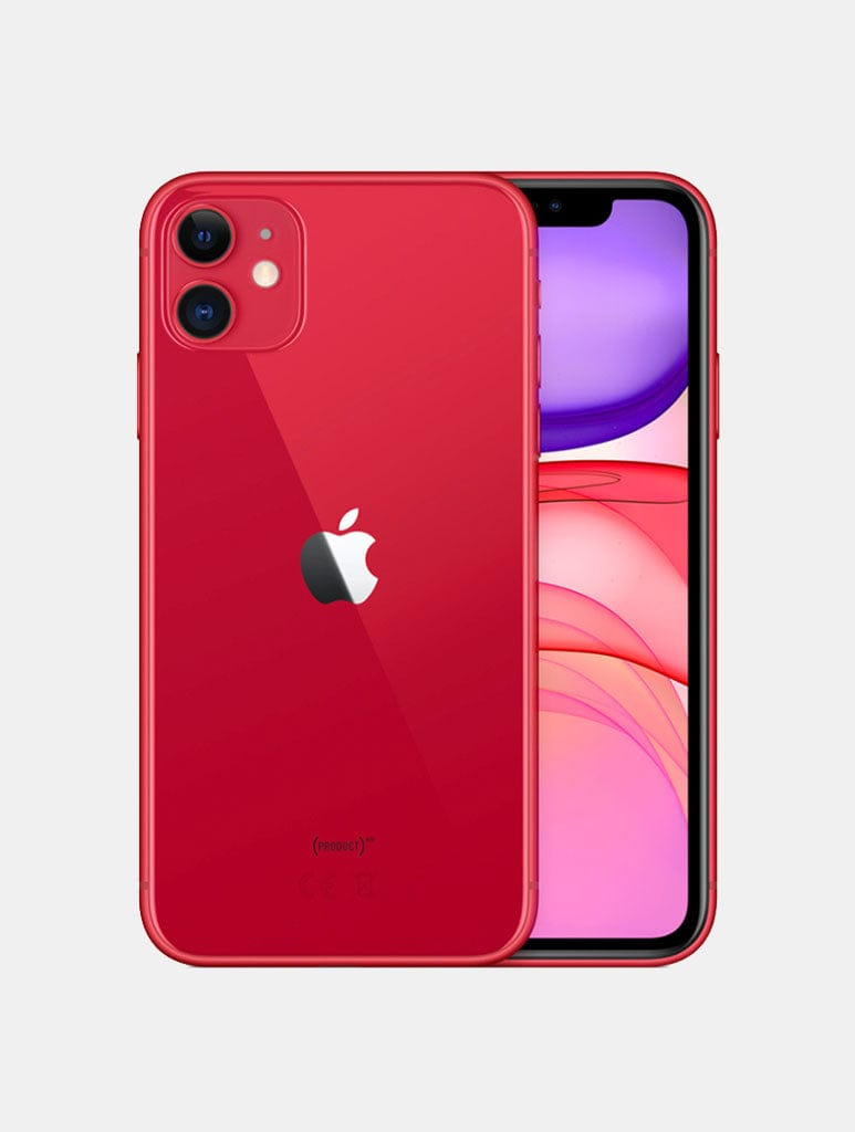 Refurbished iPhone 11 Refurbished Phones 64GB Grade A in Red Skinnydip London