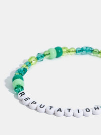 Reputation Green Beaded Phone Strap Phone Grips Skinnydip London