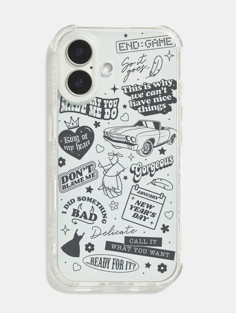 Reputation Shock iPhone Case Phone Cases Skinnydip London