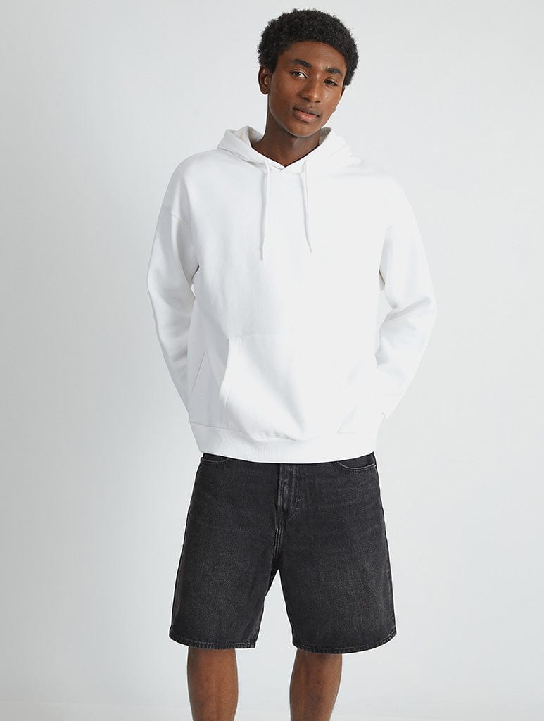 Rick And Morty x Skinnydip Rick Sanchez Futuristic Poster Hoodie (mens) Tops & T-Shirts Skinnydip London