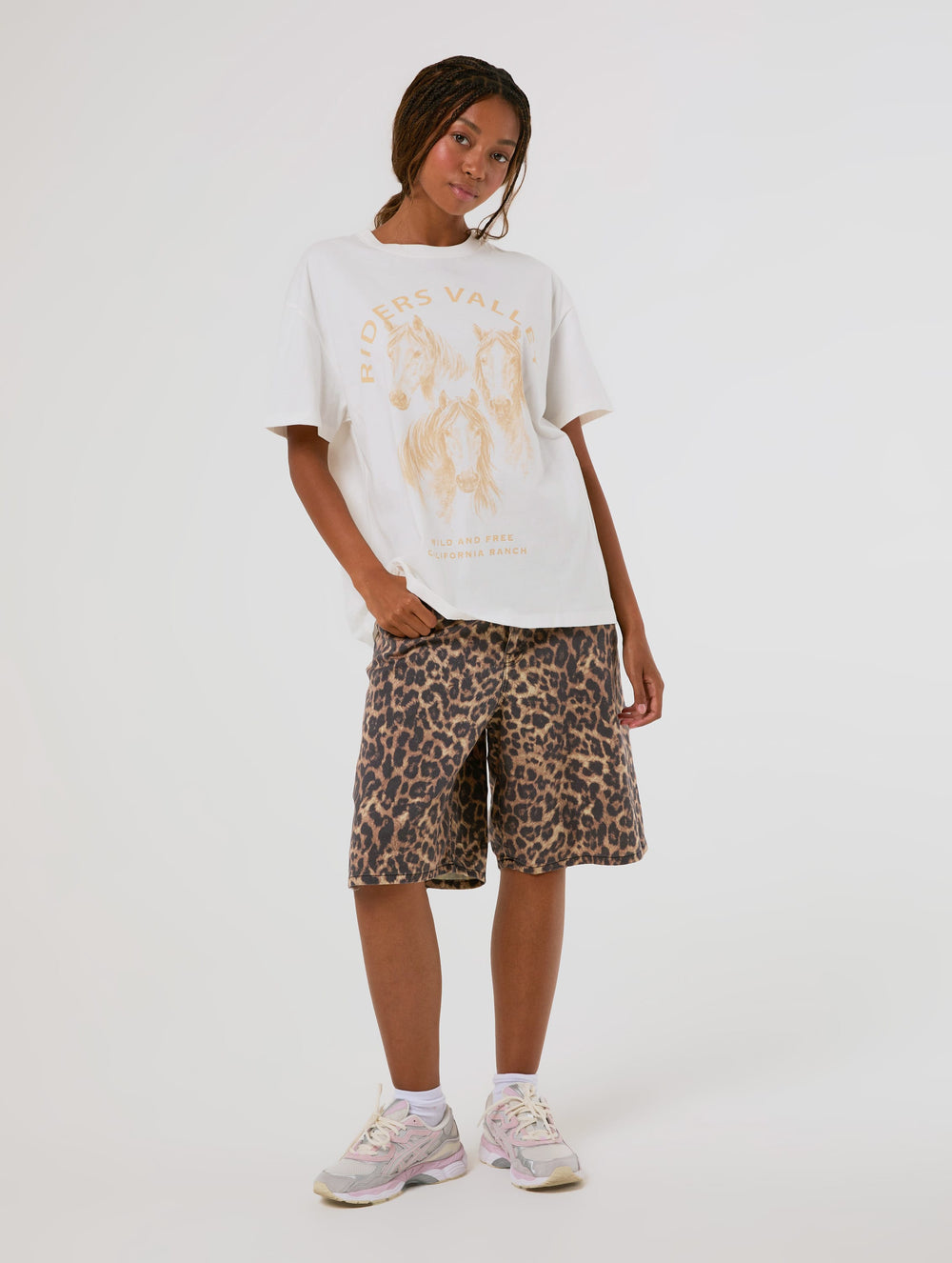 Riders Valley Ecru T-Shirt Tops & T-Shirts Skinnydip London