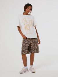Riders Valley Ecru T-Shirt Tops & T-Shirts Skinnydip London