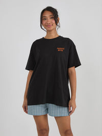 Roald Dahl x Skinnydip Fantastic Mr Fox Poster T-Shirt In Black Tops & T-Shirts Skinnydip London