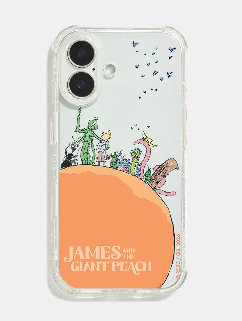 Roald Dahl x Skinnydip James And The Giant Peach Poster Shock iPhone Case Phone Cases Skinnydip London