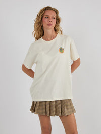 Roald Dahl x Skinnydip James And The Giant Peach Poster T-Shirt In White Tops & T-Shirts Skinnydip London