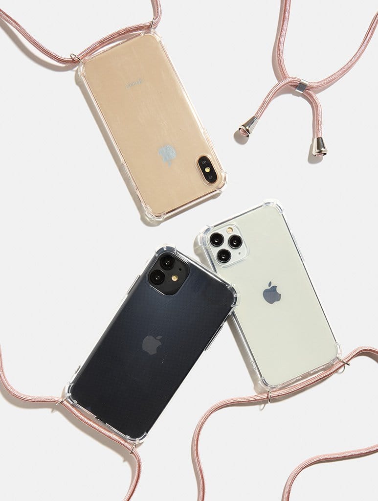 Rose Gold Rope Necklace Case Phone Cases Skinnydip London