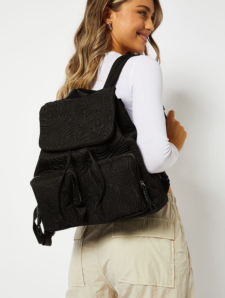 Saffie Nylon Backpack Bags Skinnydip London