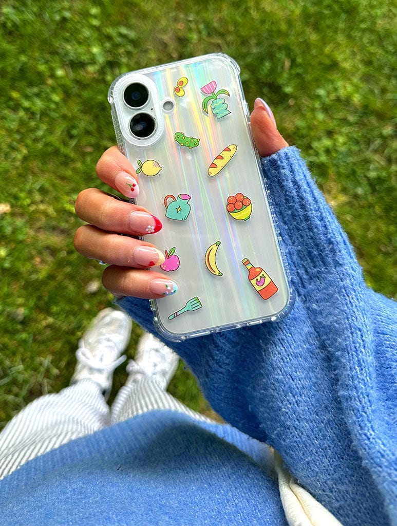 Sam Buttrick x Skinnydip Summer Picnic Shock iPhone Case Phone Cases Skinnydip London