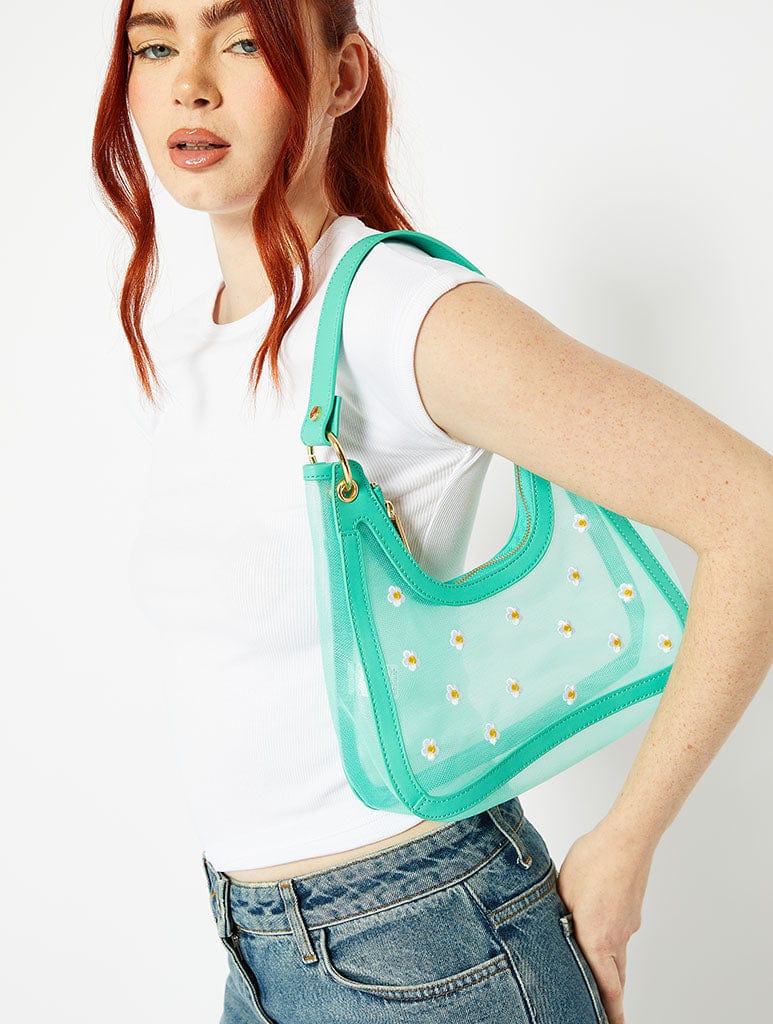 Sara Green Mesh Shoulder Bag Bags Skinnydip London