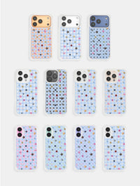 Scrapbook Gingham Stars Shock iPhone Case Phone Cases Skinnydip London