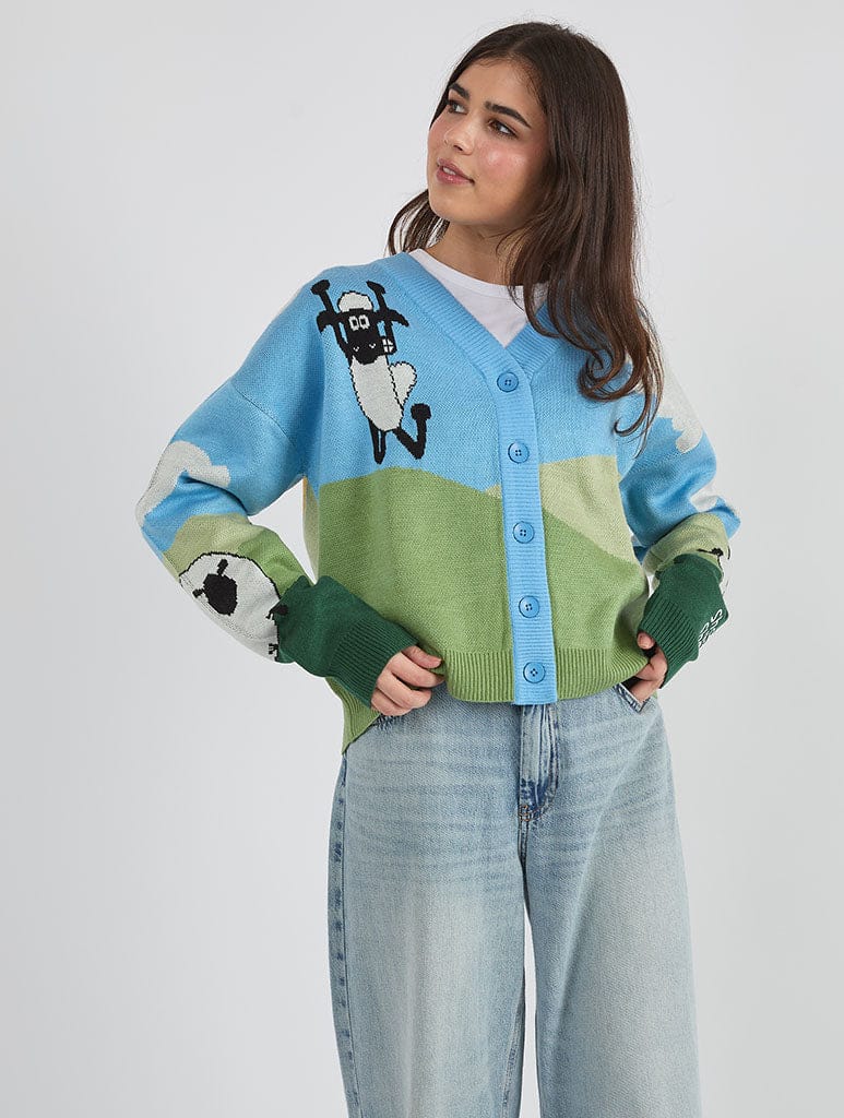 Shaun The Sheep x Skinnydip Knitted Cardigan Jumpers & Cardigans Skinnydip London