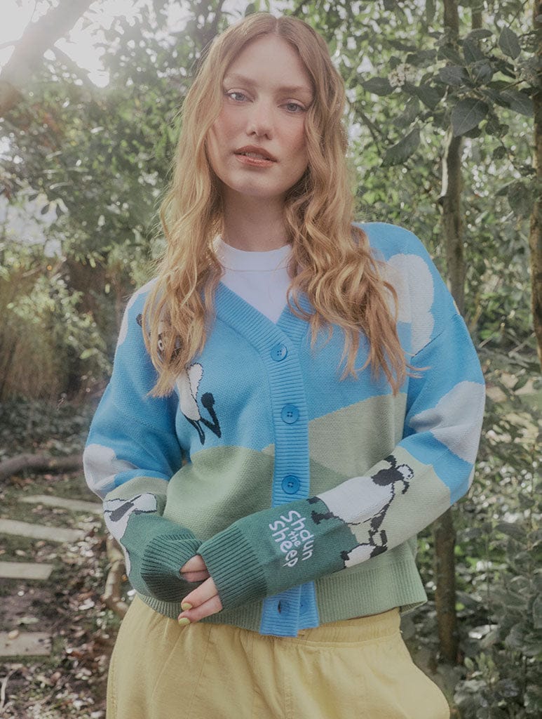 Shaun The Sheep x Skinnydip Knitted Cardigan Jumpers & Cardigans Skinnydip London